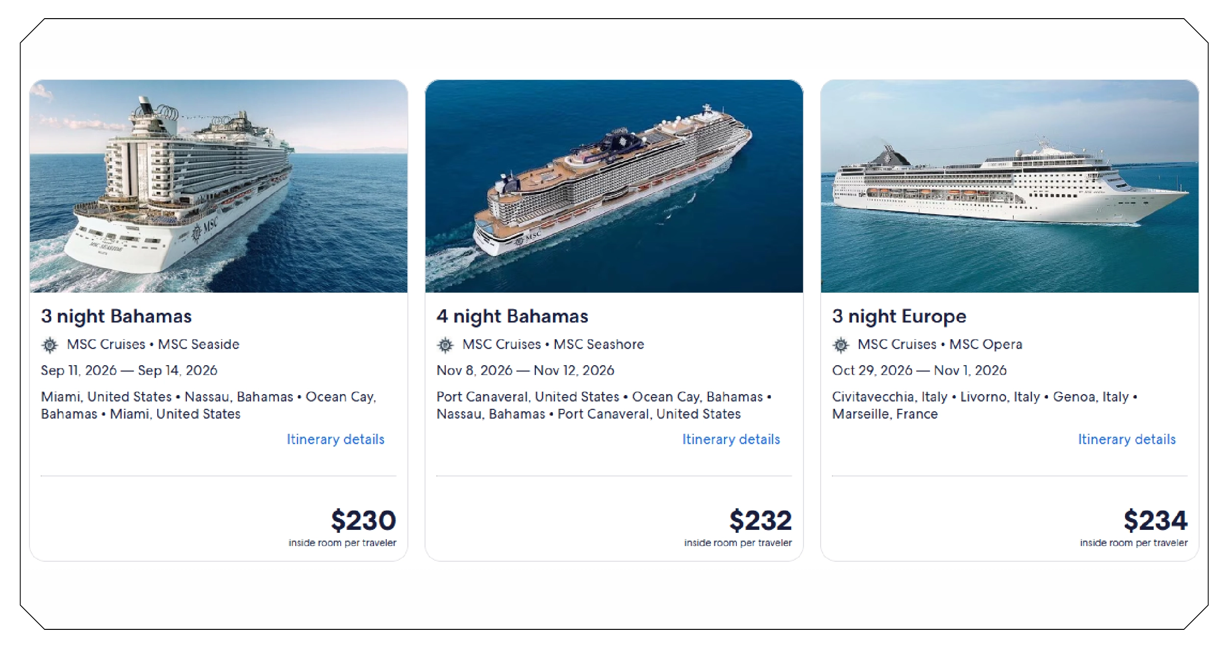 Cruise Pricing Intelligence and Fare Monitoring